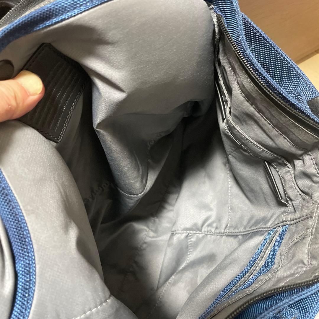 【美品】TUMI ネイビー カモフラージュ トートバッグ