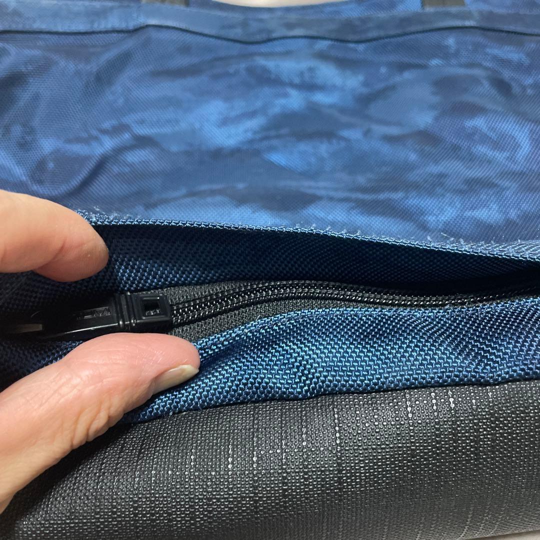 【美品】TUMI ネイビー カモフラージュ トートバッグ