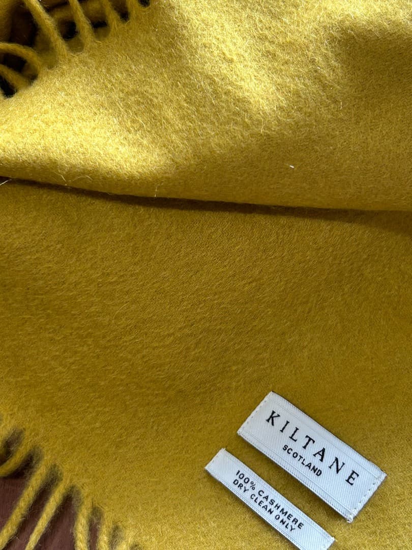 最高級 KILTANE スコットランド製カシミア100%ストール