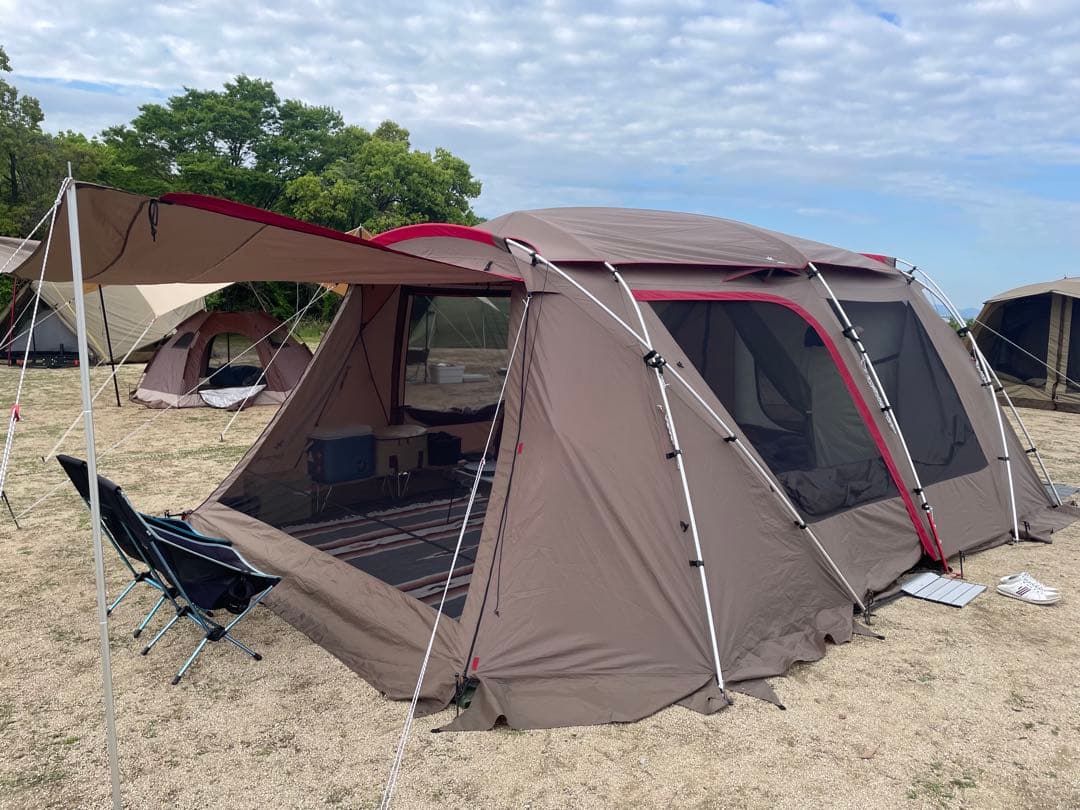 ラウンドロックTP-671R  peak テントセット