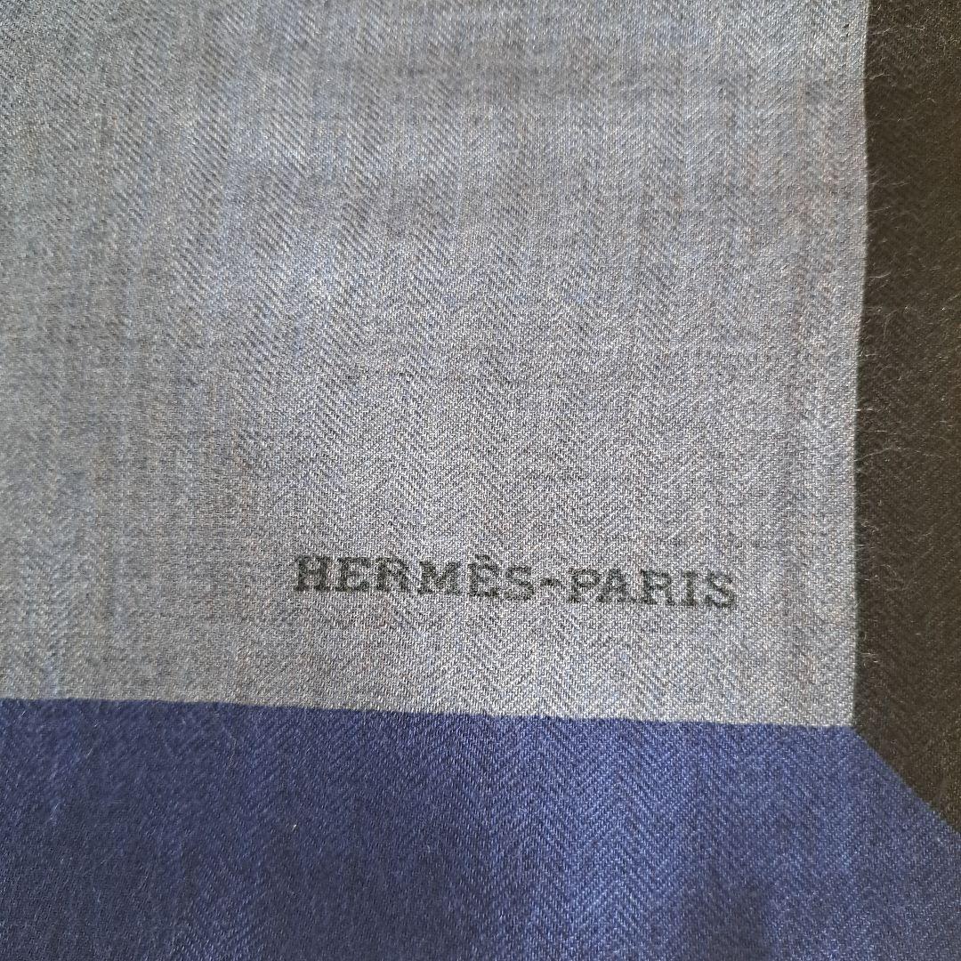 HERMÈS-PARIS ヘリンボーン スカーフ