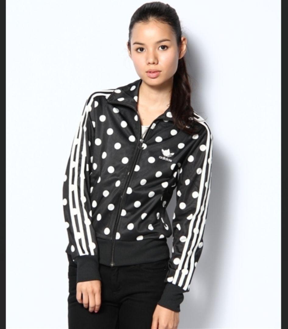 adidas originalsドット柄ジャージ