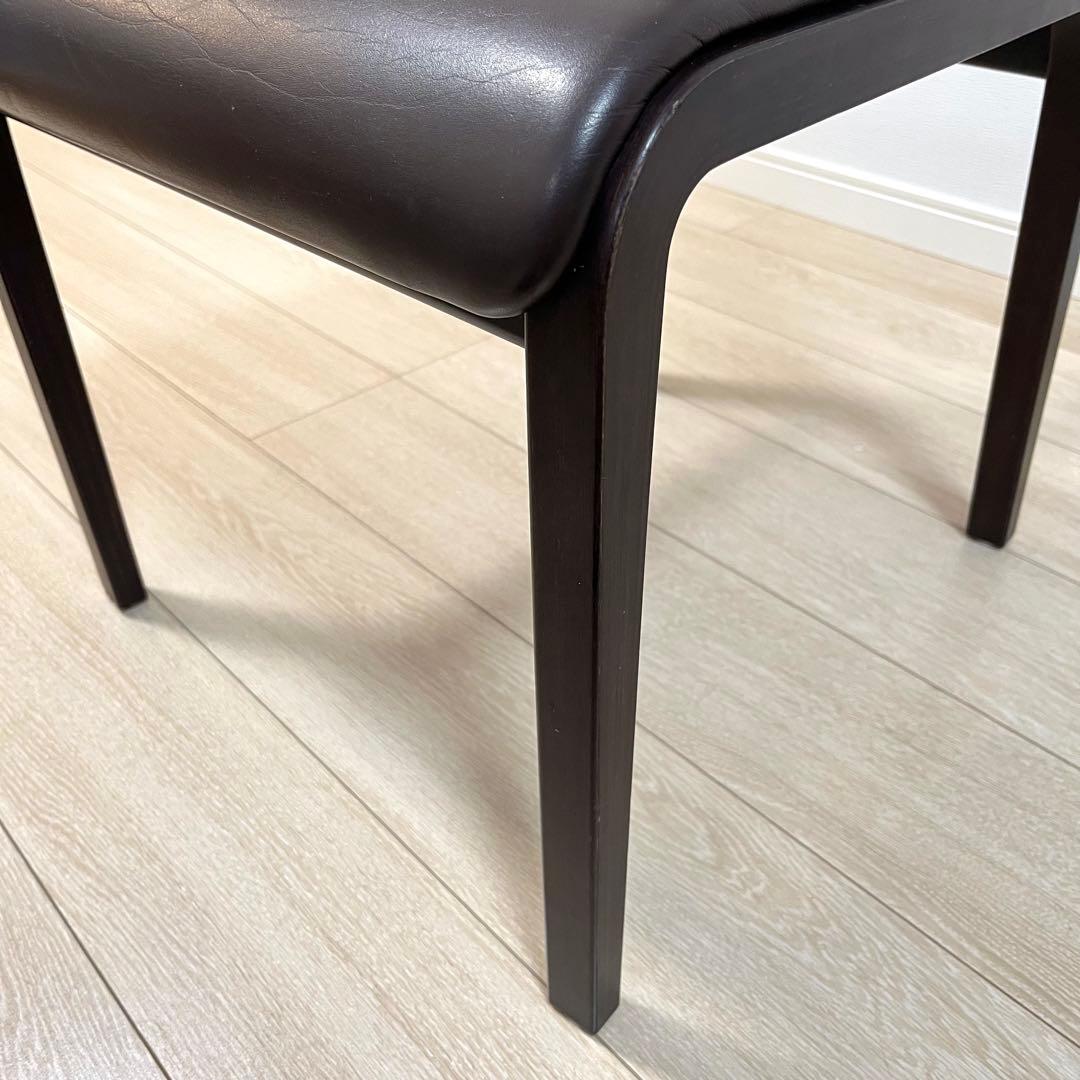 (て34)Tendo 天童木工 菅沢光政 ラダーバックチェア ダイニングチェア