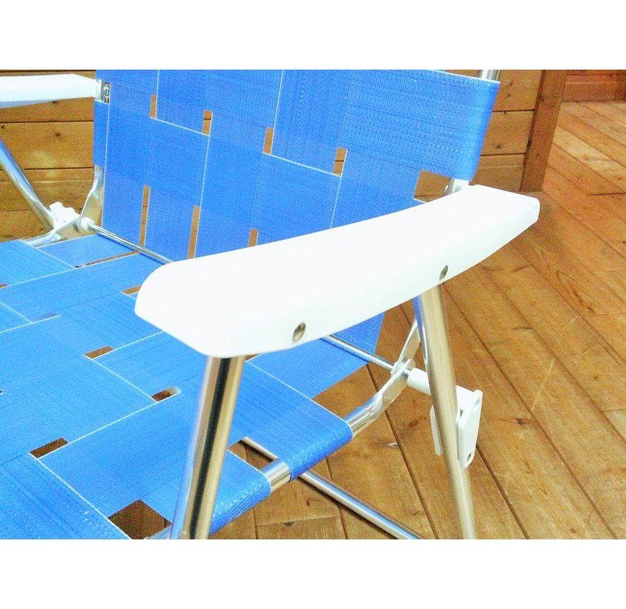 新品★バスプロ★クラシック　ローンチェア（送料無料）ブルー×ホワイト