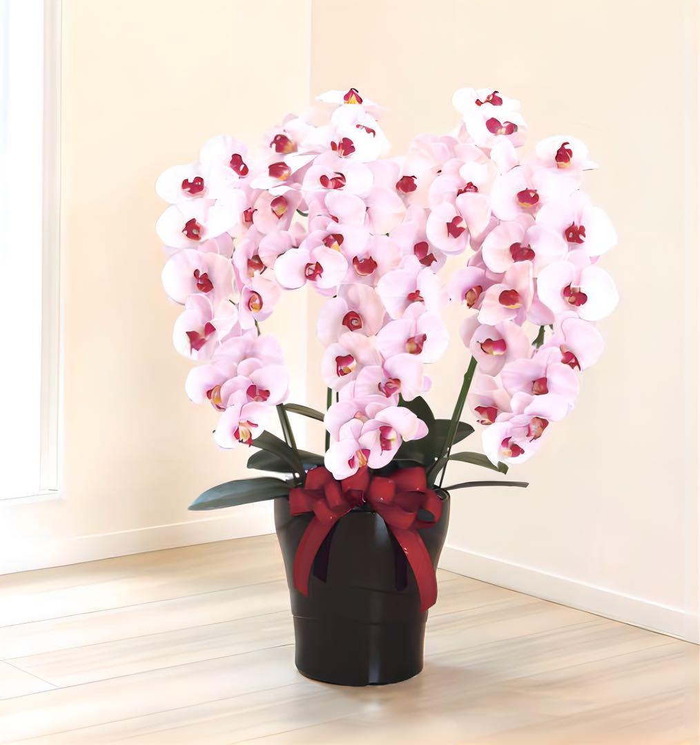 光触媒　人工観葉植物　フェイクグリーン　プレミアム胡蝶蘭5本立P