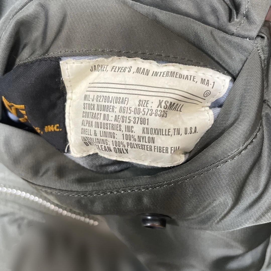 す*み様 Alpha Industries ma-1フライトジャケット セージグ
