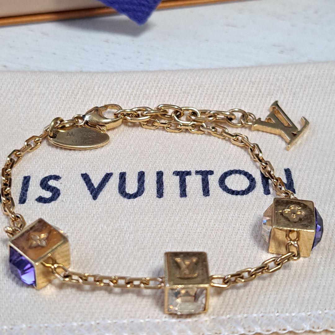 Louis Vuitton　キューブスワロフスCUBEレスレット１９cm