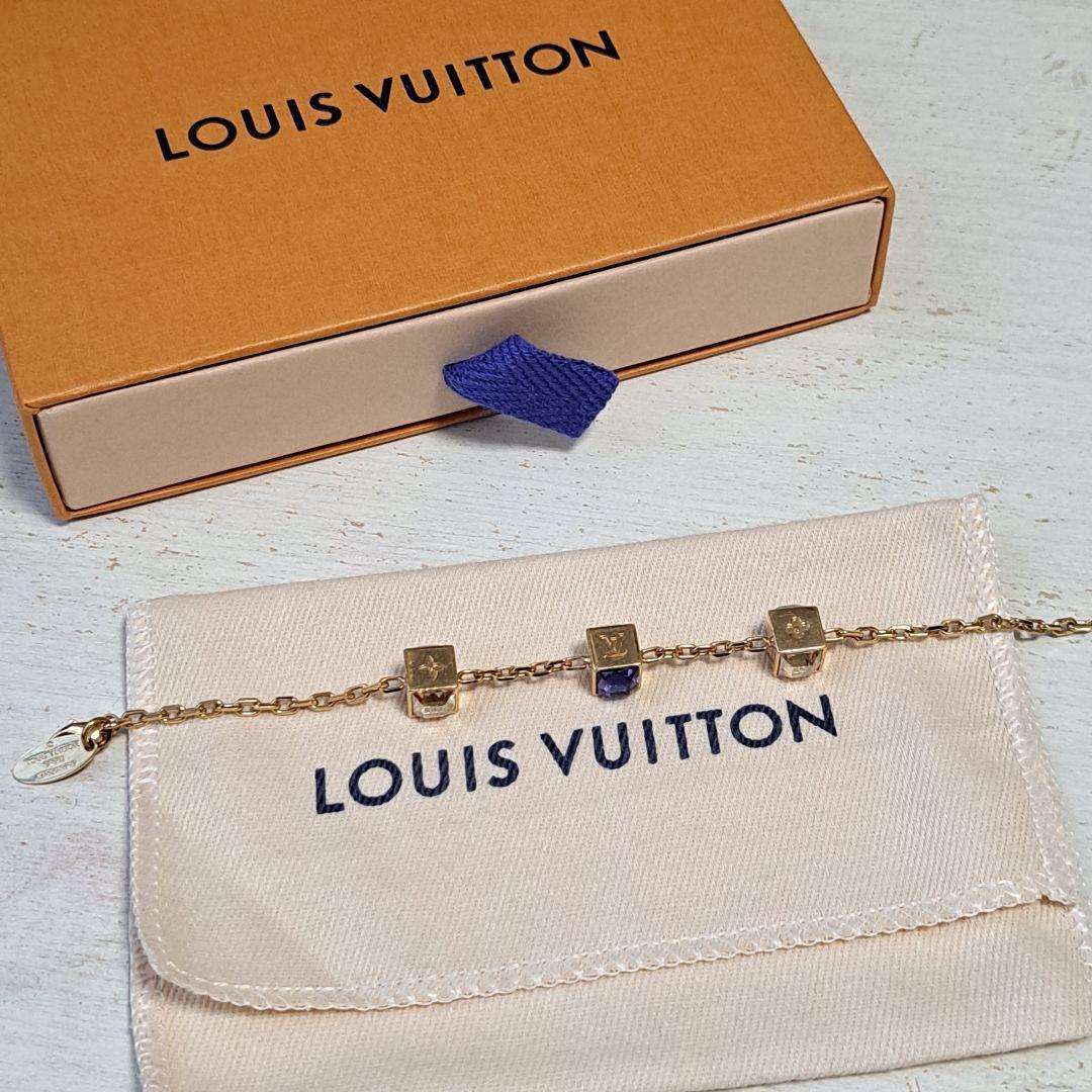 Louis Vuitton　キューブスワロフスCUBEレスレット１９cm