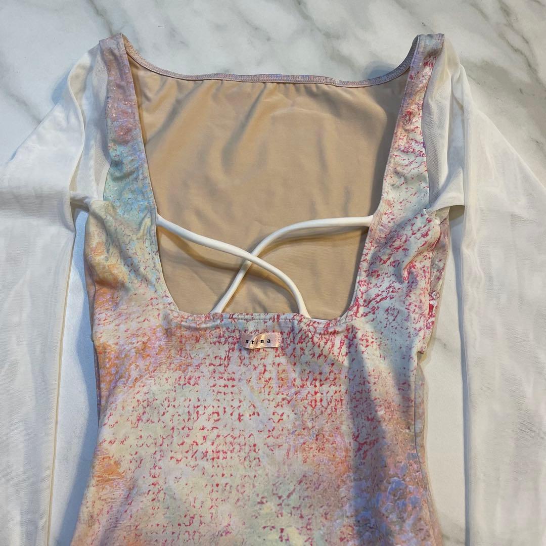 【美品】stina♡マーメイド　長袖レオタードP