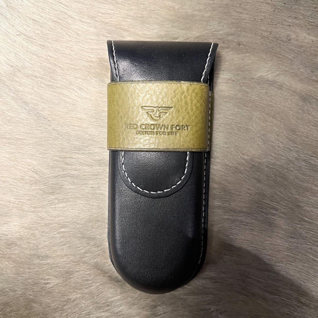 【ハンドメイド】レザー　メガネケース