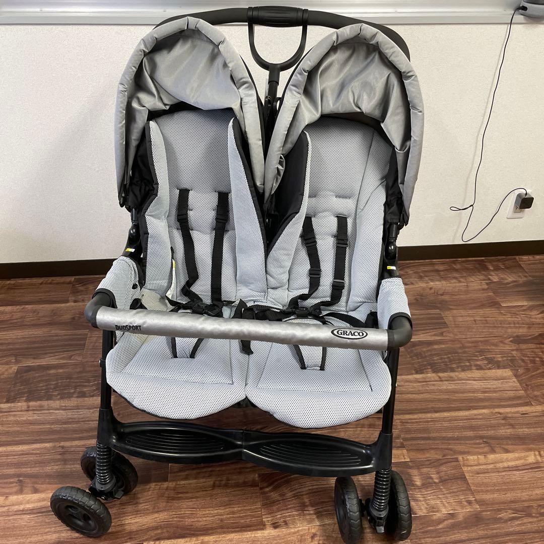 Graco デュオスポーツ　 DuoSport 　2人乗りベビーカー　双子に