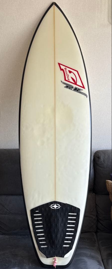 5*9サーフボード ショートボード フィンとソフトケース付き中古品(フリーダム)