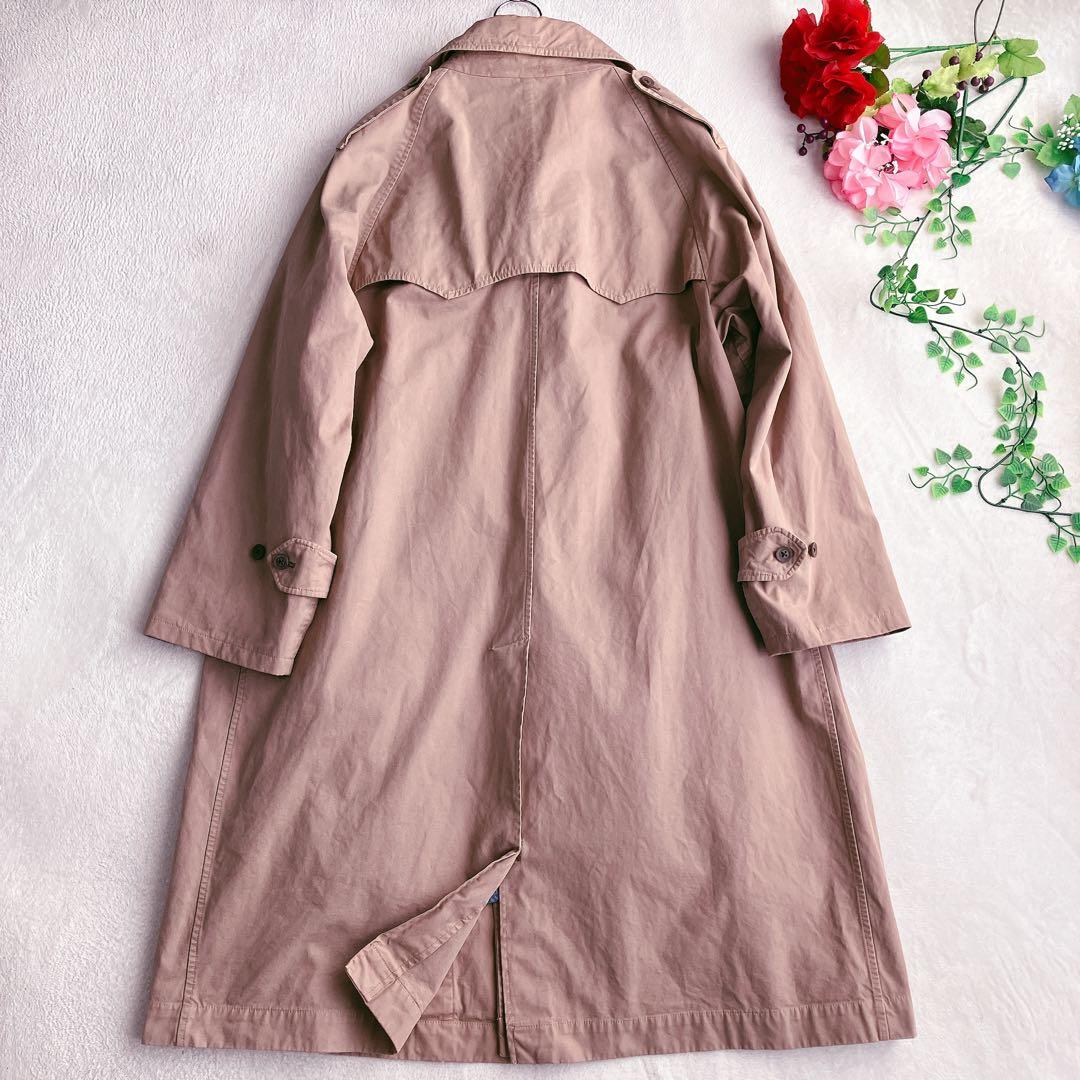 45rpmフォーティファイブアール★ライナー付き ステンカラーコート 比翼ボタン