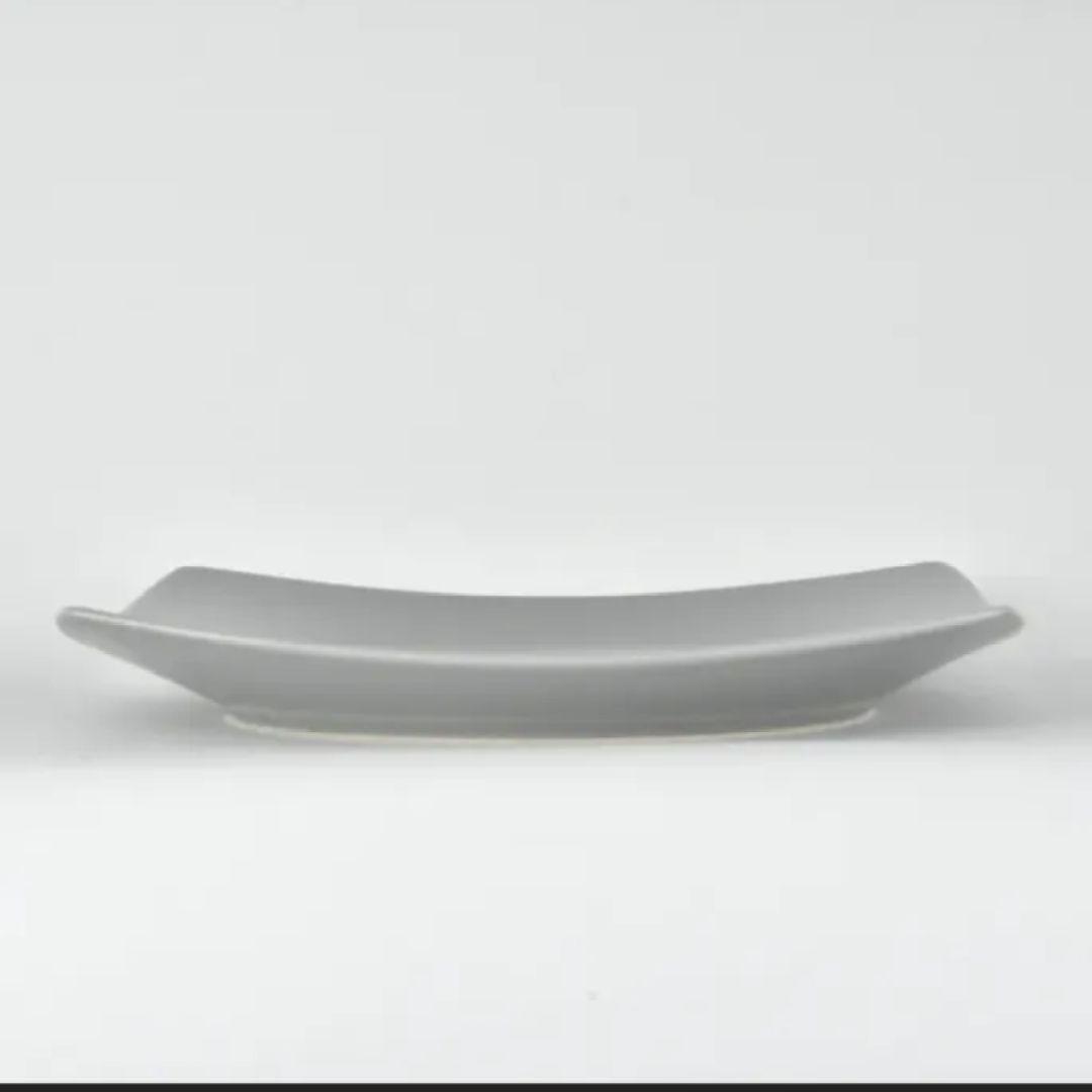 ECLIPSE\" エクリプス\" スクエア ディナー プレート　グレー