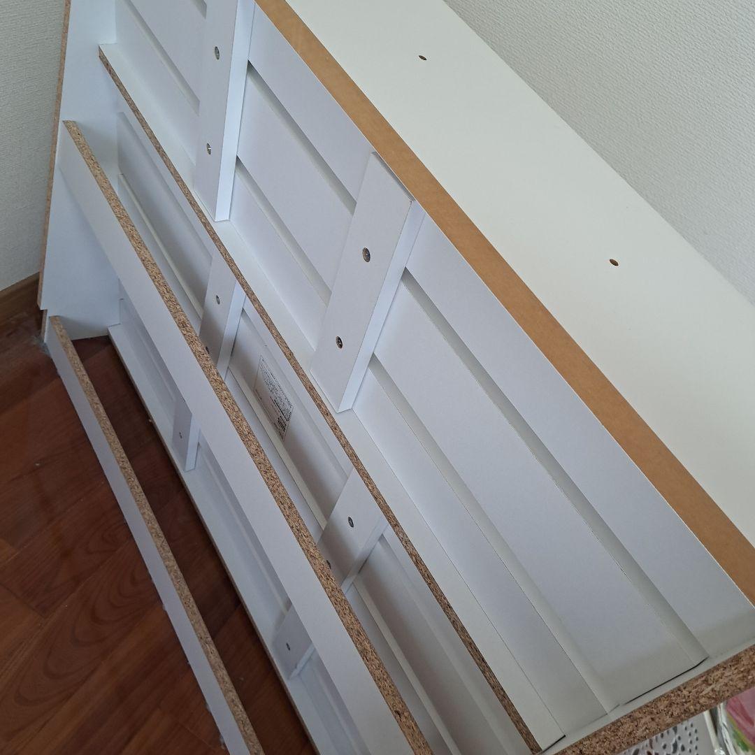 ホワイト 本棚 下段 コミック図書室