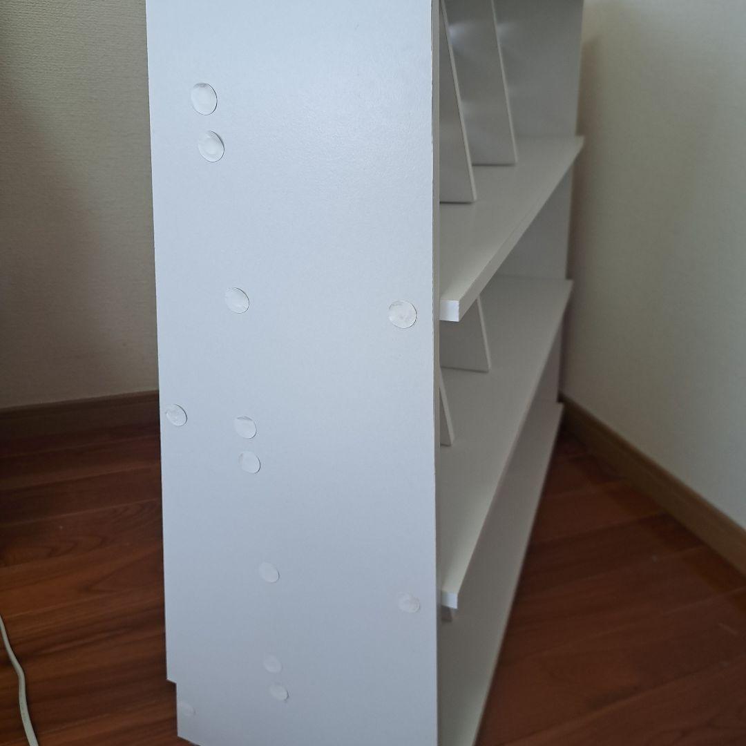 ホワイト 本棚 下段 コミック図書室