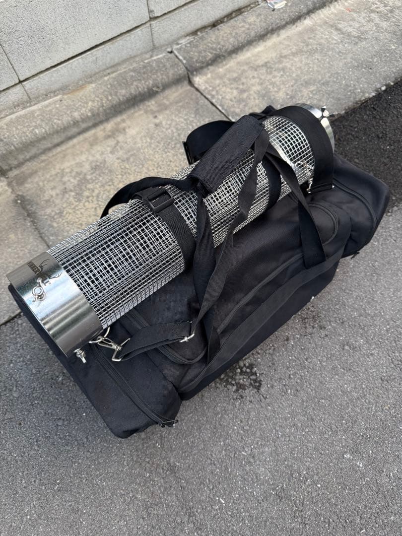 【テンマク】ウッドストーブサイドヴューＭサイズ ケース付き