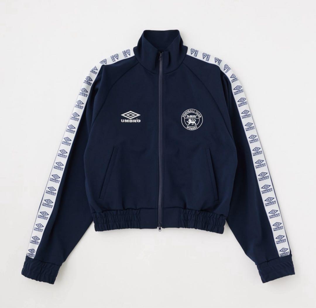 MOUSSY UMBRO トラックジャケット　ネイビー