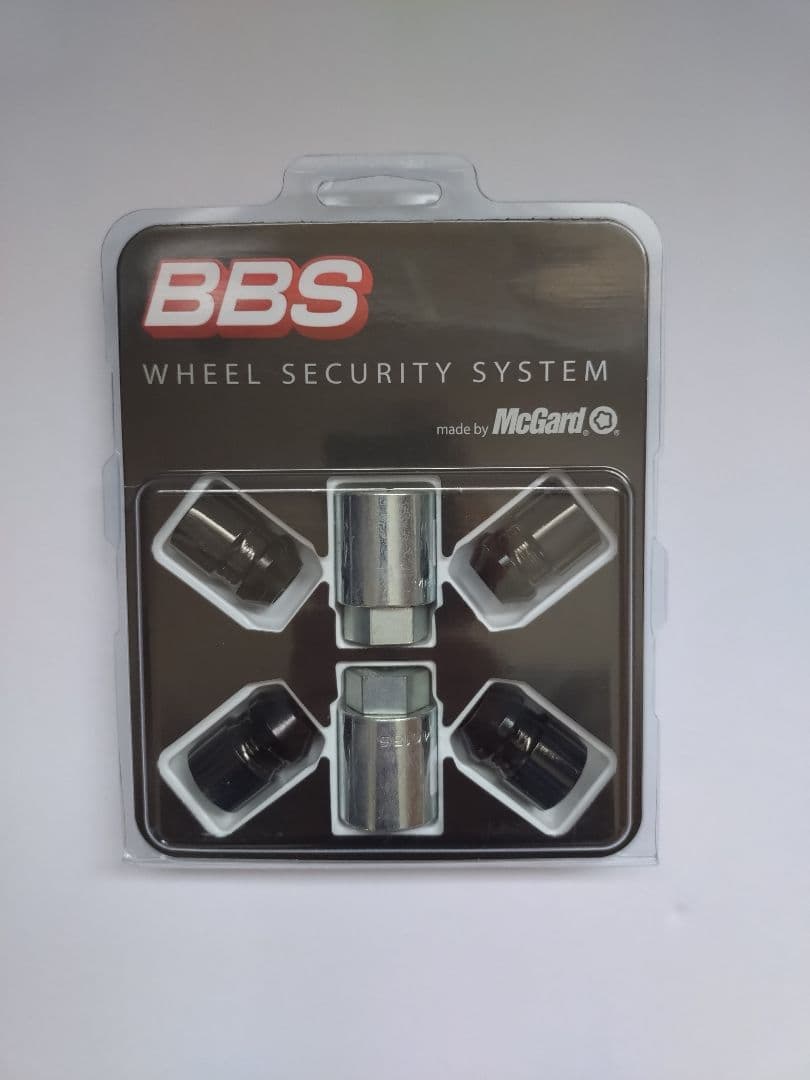 「新品」BBS ホイールセキュリティシステム M12 x P1.25 4個セット