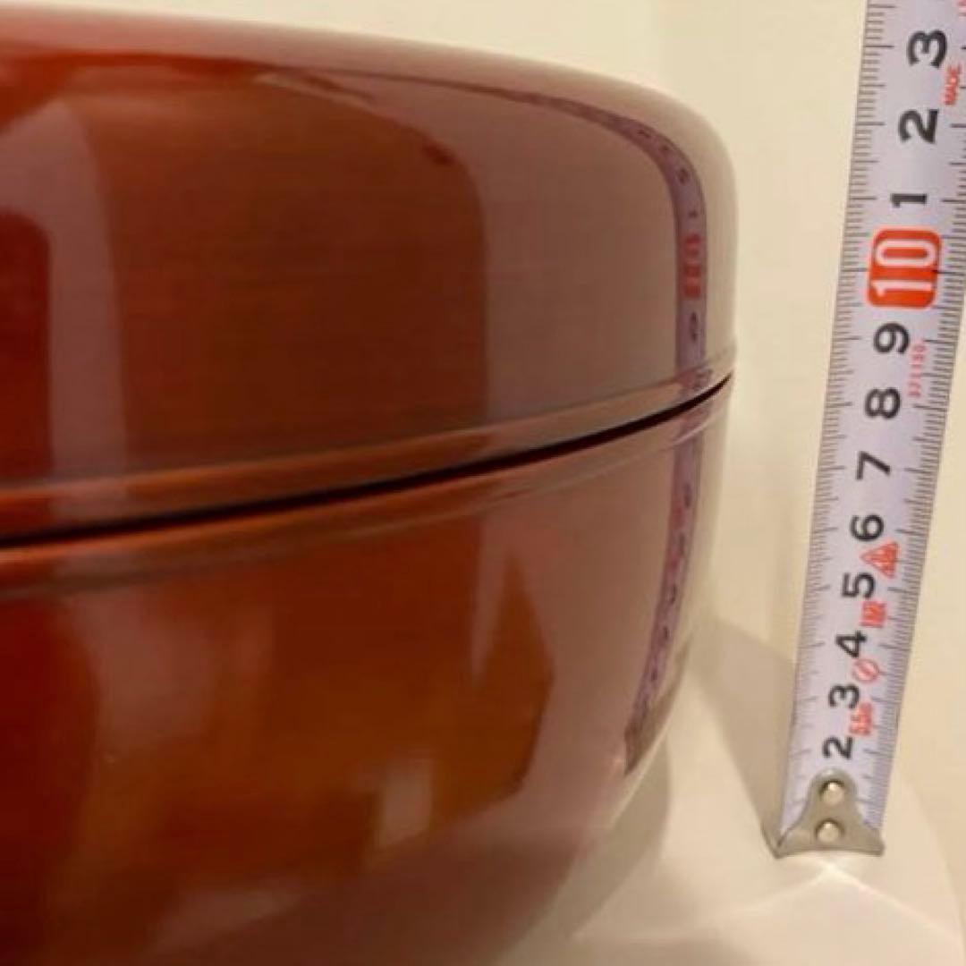 【花押あり】香川漆器　後藤塗　高松産　宗家後藤盆　喰籠　共箱　共布