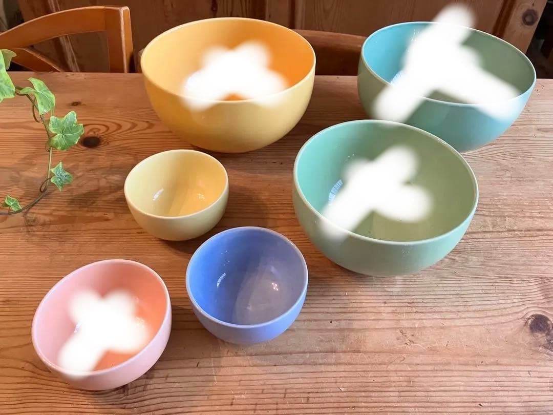 ロイヤルコペンハーゲンFAJANCE ボウル×6 Grethe Meyer