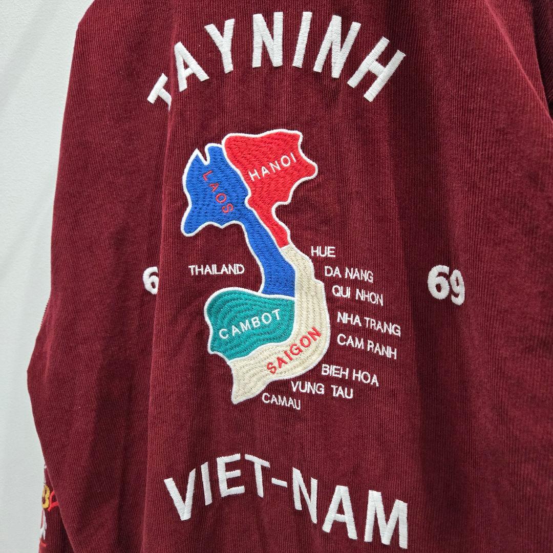 JACKROSE ベトジャン スーベニアジャケット刺繍 コーデュロイ M