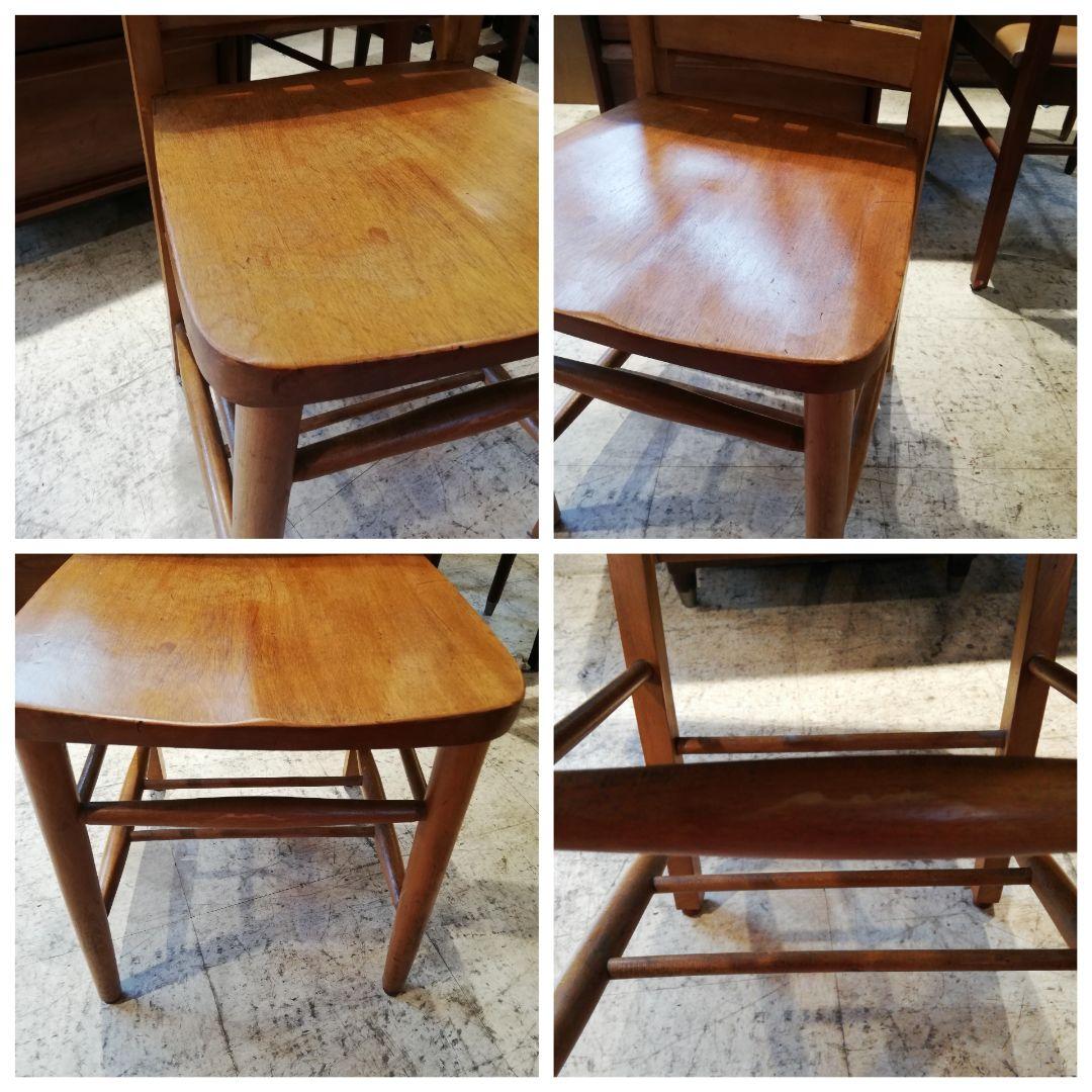 M●希少 イギリス製 アンティーク　チャーチチェア