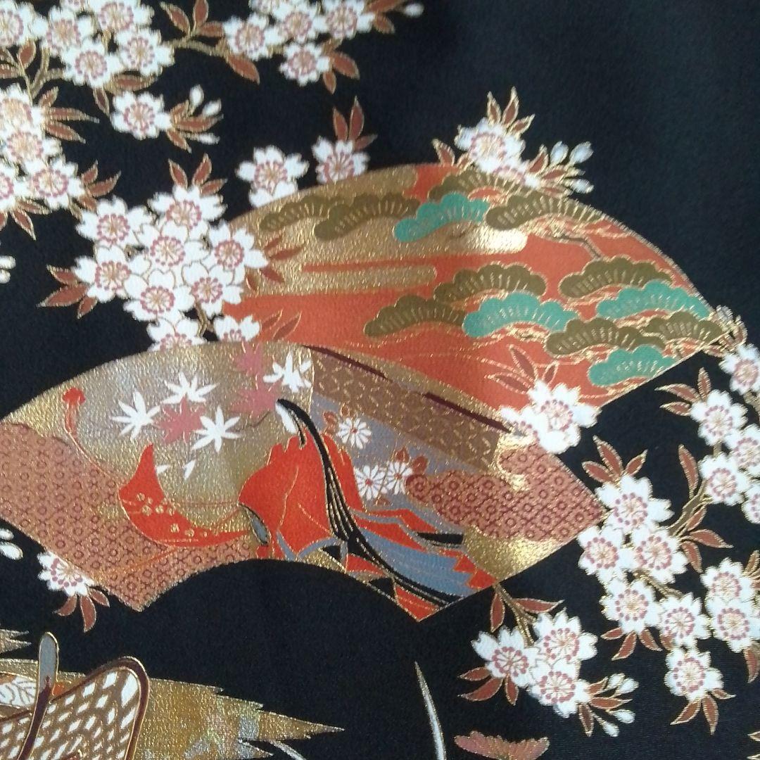 着物リメイクワンピース留袖ドレス御車