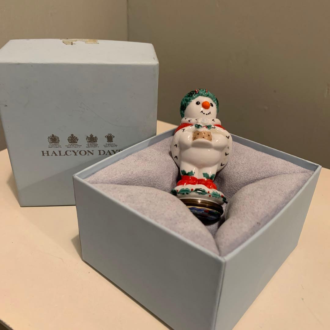 HALCYON DAYS スノー置き物