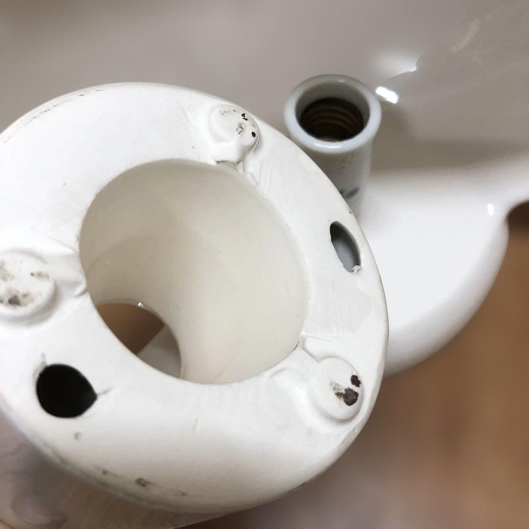 [希少] YAMAGIWA ヤマギワ 陶器 照明 ランプ レトロ ポストモダン