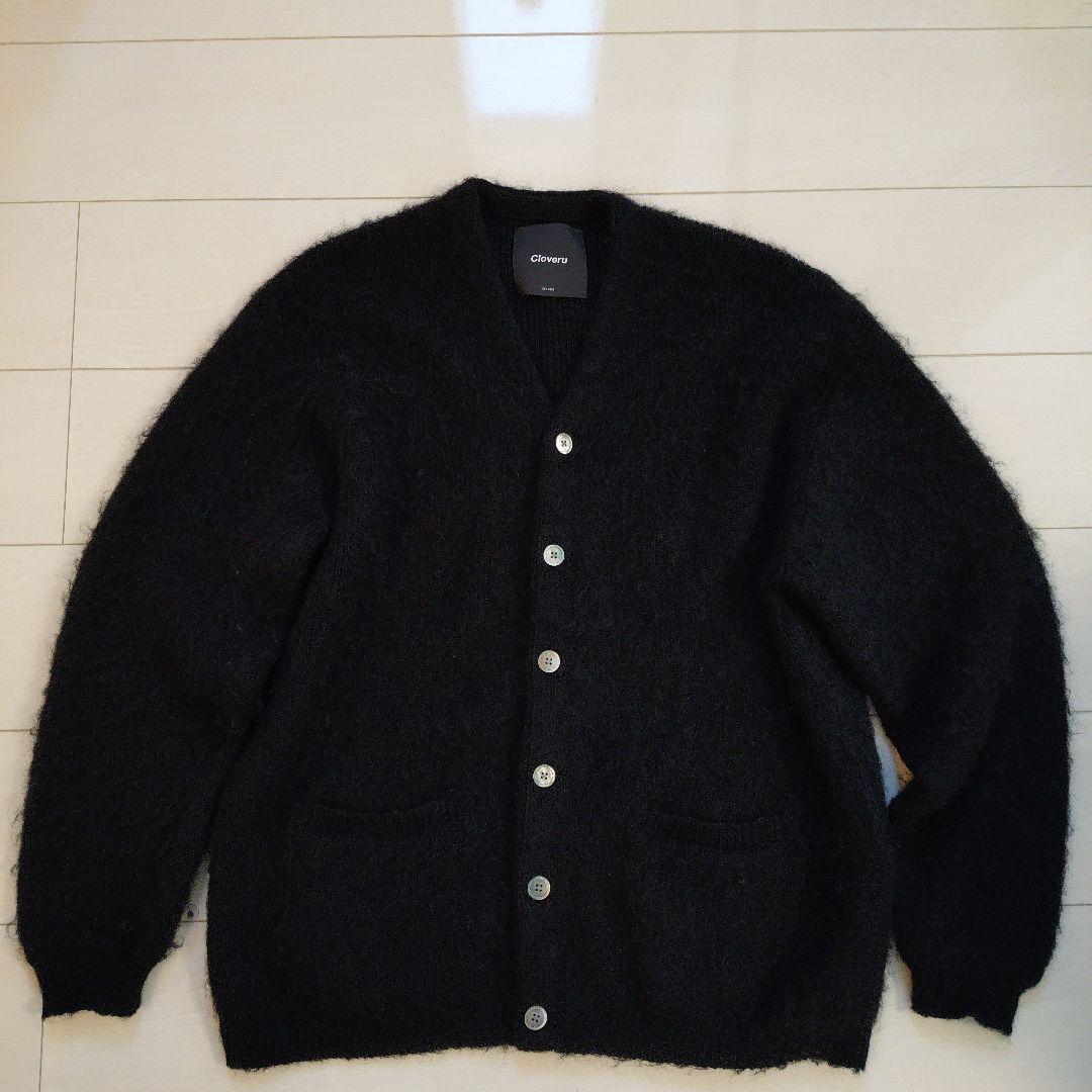 Cloveru Simple Wool Mohair Cardigan モヘア