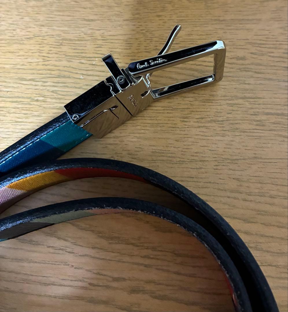 ポールスミス 牛革リバーシブルベルト