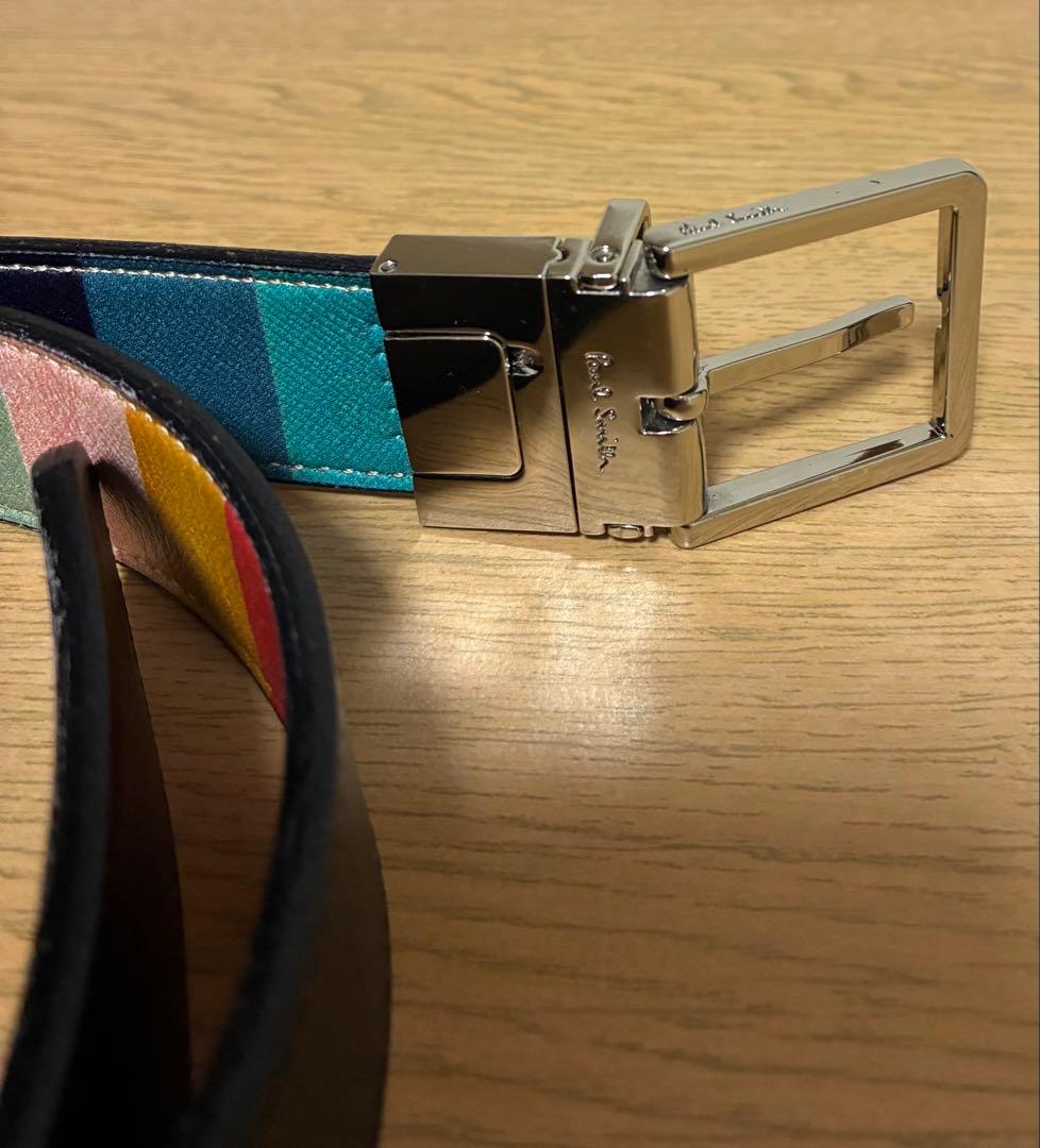 ポールスミス 牛革リバーシブルベルト