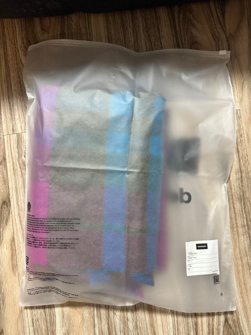 DESCENDANT PLAID STALL マフラー ストール