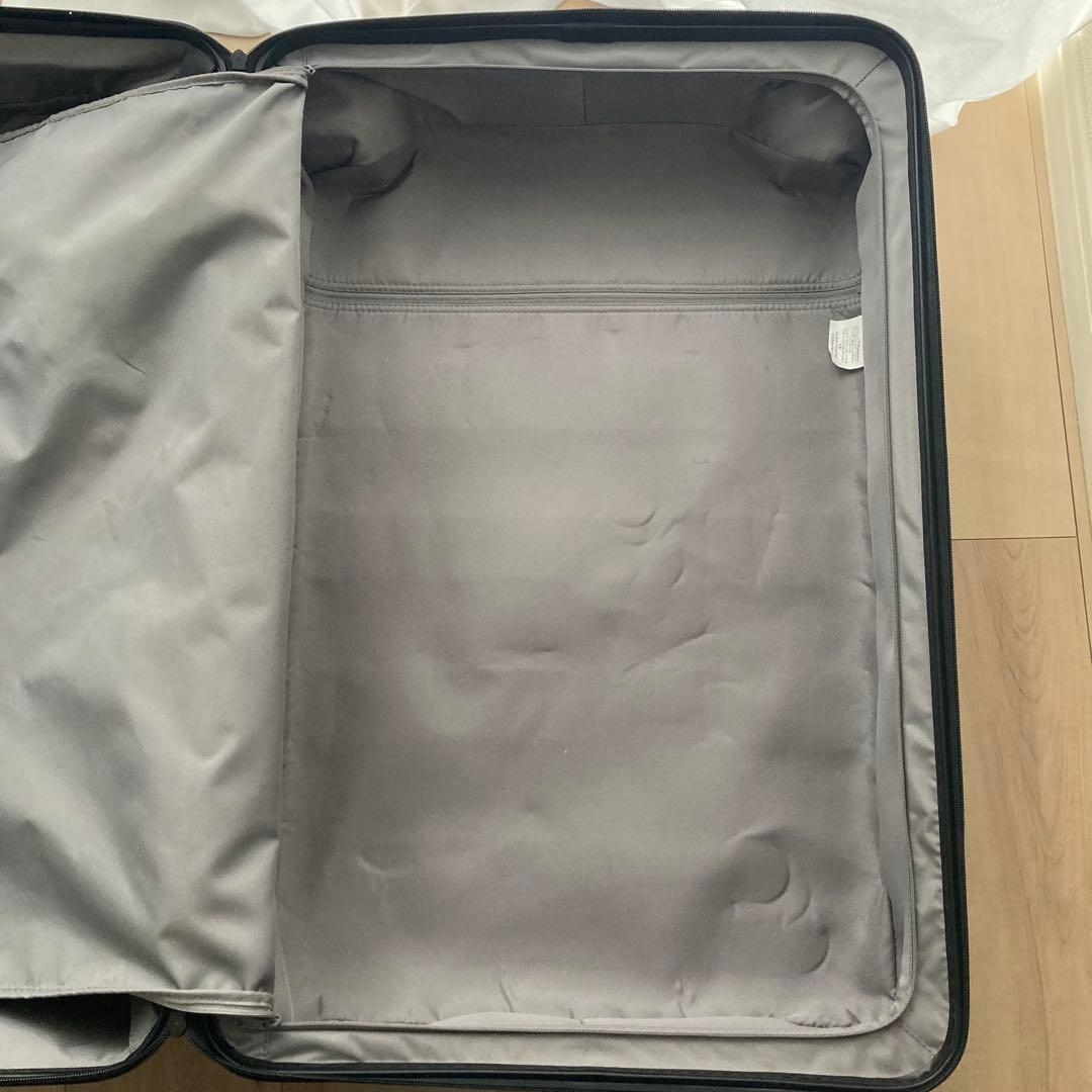 無印良品 キャリーケース G7AA064 大型 87L 黒 TSAロック 鍵付き