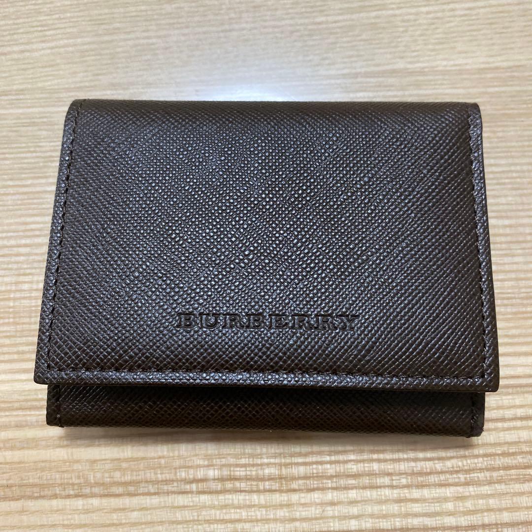 BURBERRY ブラウンレザー ケース　バーバリー　レディース　メンズ
