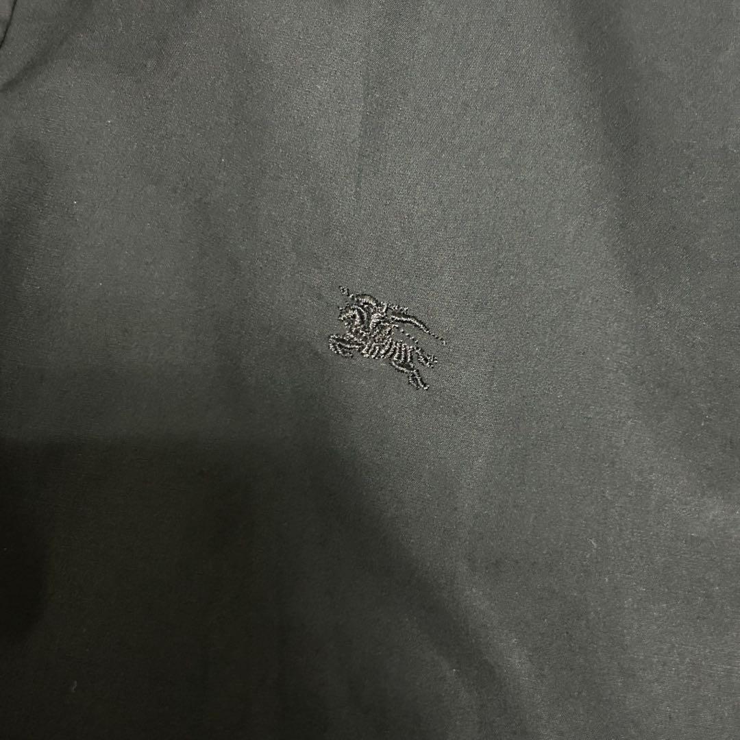 【現行タグ】 BURBERRY LONDON 長袖シャツ ブラック チェック S