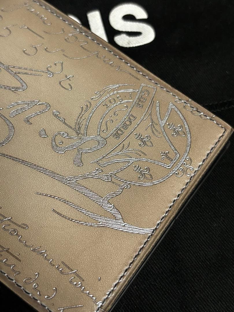 ベルルッティ スペシャルオーダー マネークリップ フィギュア オッソ シルバー