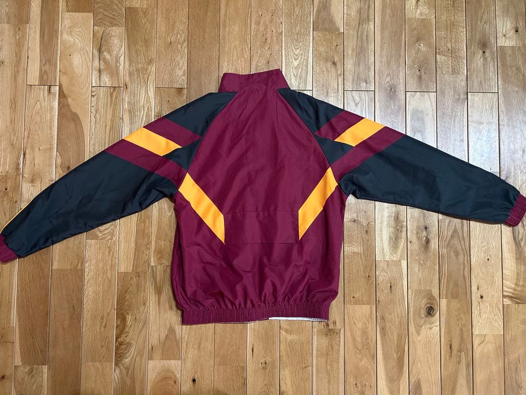 Adidas トラックジャケット ナイロンジャケット 長袖 ASローマ Sサイズ