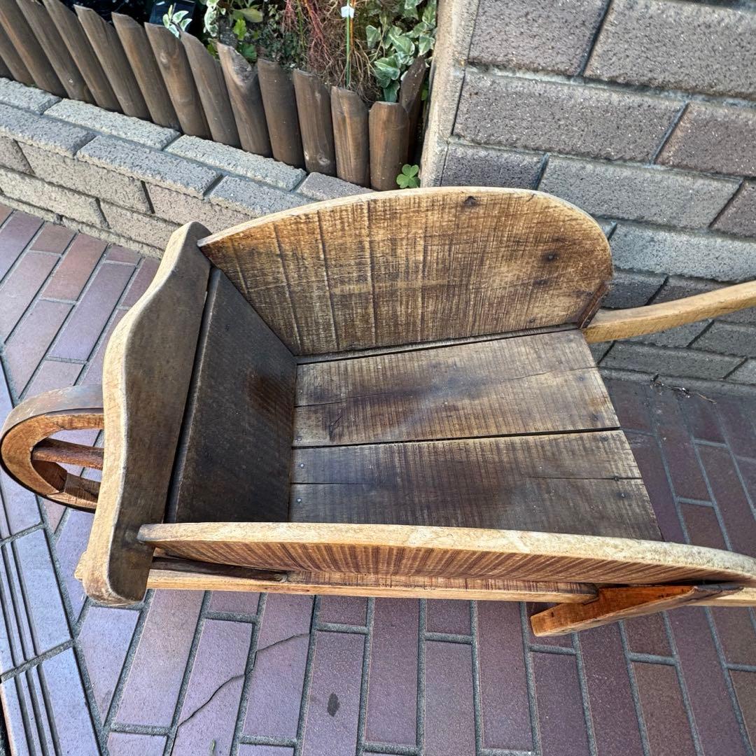 フラワーカート　ワゴン　リヤカー　アンティーク　ヴィンテージ