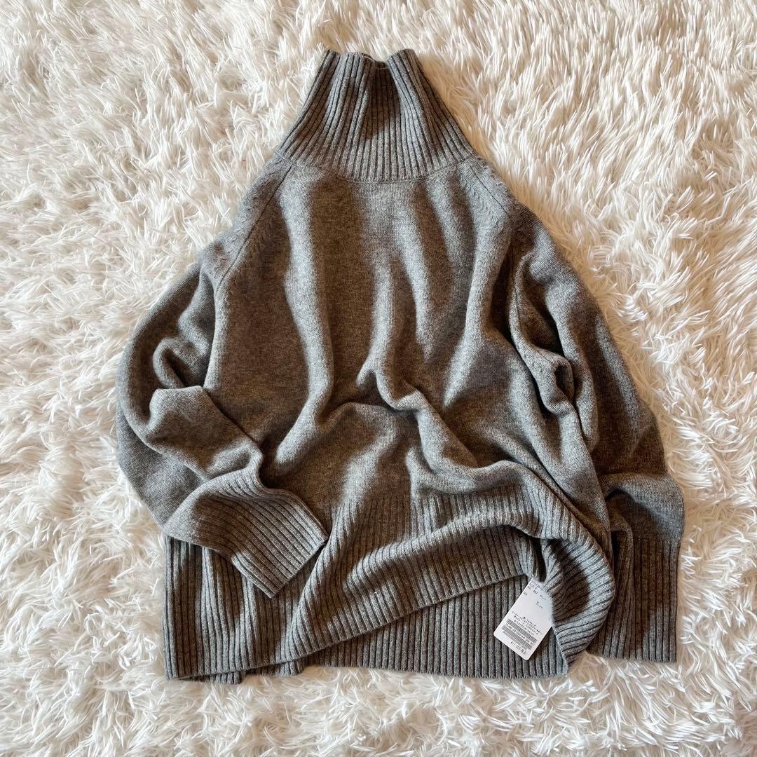 タグ付き✨ スピック&スパン ウールカシミヤ ラグランタートルニット 25AW