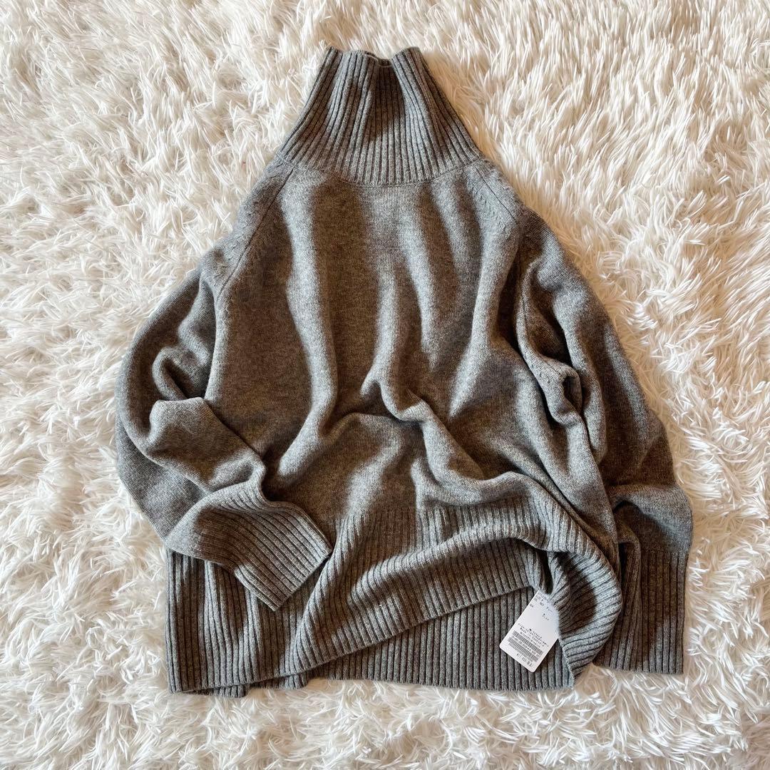 タグ付き✨ スピック&スパン ウールカシミヤ ラグランタートルニット 25AW