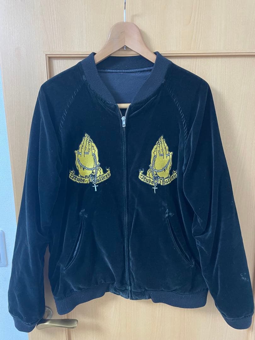 RUDE GALLERY スカジャン 黒 サイズ3