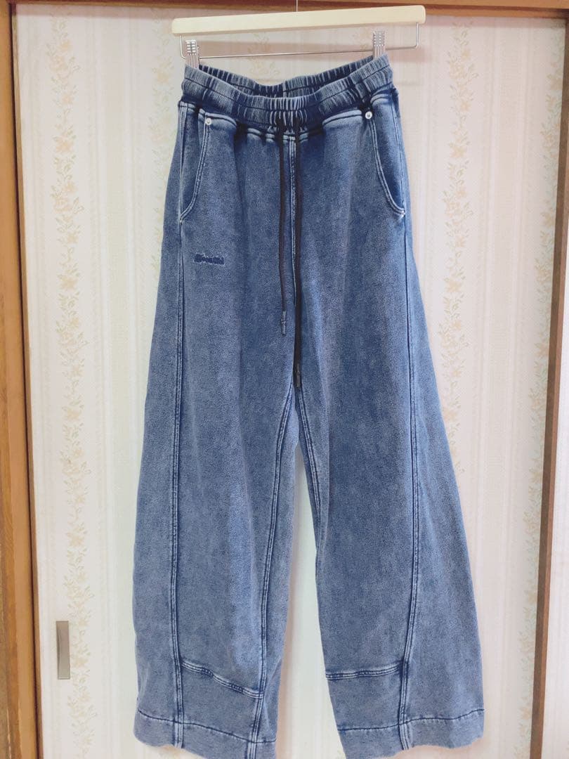 DOUBLE STANDADRD CLOTHING インディゴワイドパンツ 36