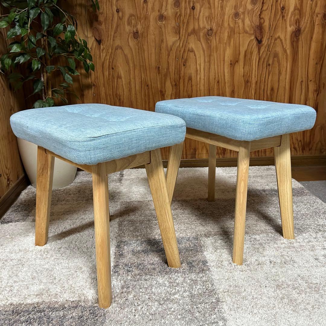 都内23区送料無料❗️ 円形ダイニングテーブル　スツール　３点セット✨