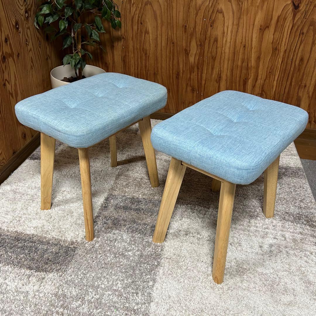 都内23区送料無料❗️ 円形ダイニングテーブル　スツール　３点セット✨