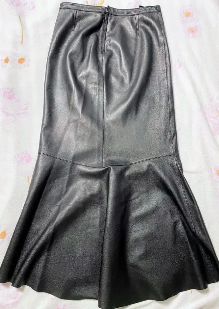 【希少】JeanPaul GAULTIER femme レザースカート 極美品