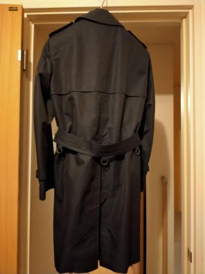 Aquascutum Princegate（UK）ネイビー トレンチコート 美品