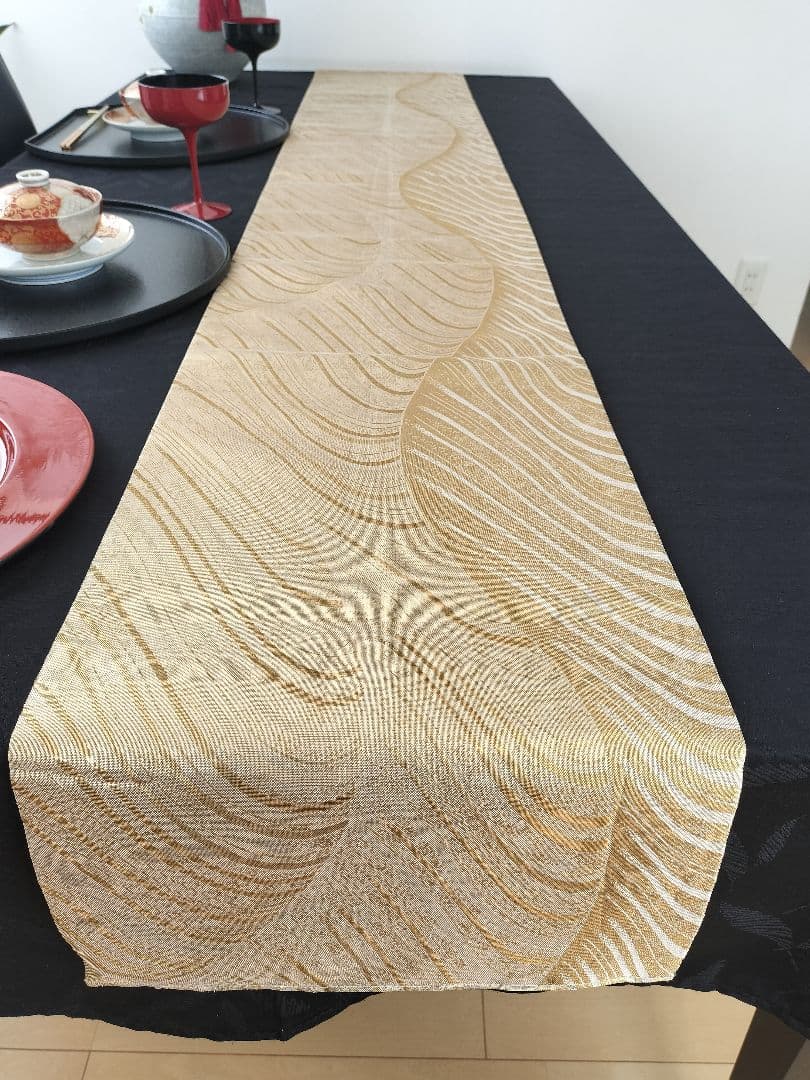 A960★逸品‼️全通帯‼️ひな祭り‼️テーブルランナー2m15cm