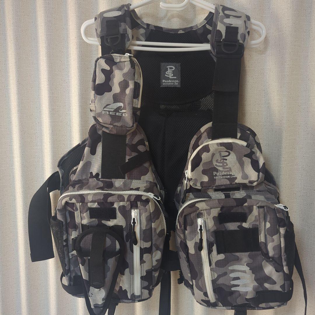 Pazdesign 迷彩ライフジャケット